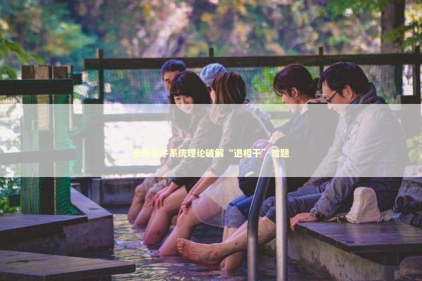 全新量子系统理论破解“退相干”难题