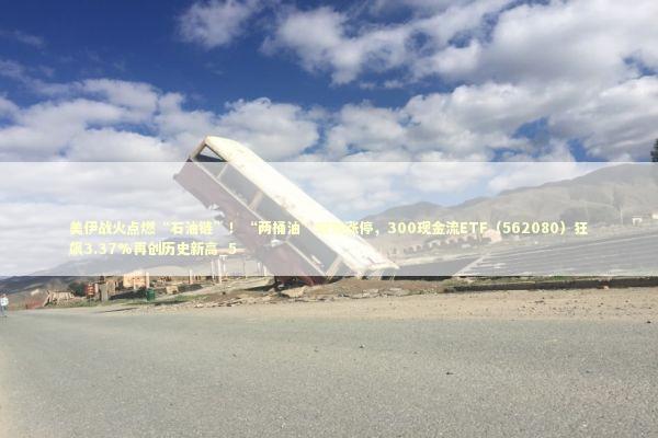美伊战火点燃“石油链”！“两桶油”双双涨停，300现金流ETF（562080）狂飙3.37%再创历史新高_5