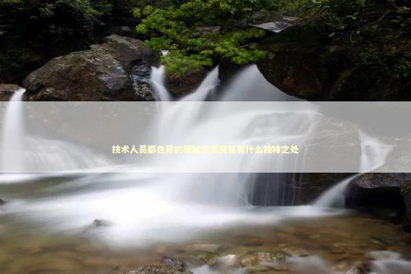 技术人员都在用的建站方案究竟有什么独特之处